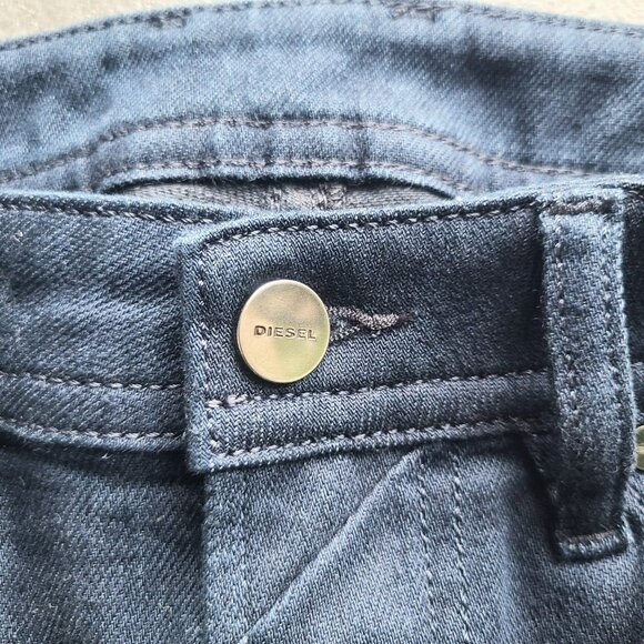 Diesel Thommer Slim Skinny Stretch Dark Blue Wash Jeans Size W30 x L32 - Picture 5 of 8